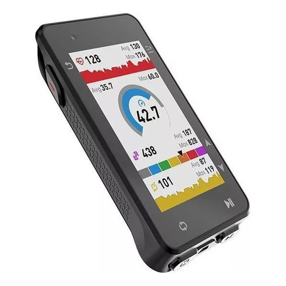 Ciclocomputador Igpsport GPS Ciclocomputador Com Gps Igpsport Igs630 pantalla LED de 2.8" color negro