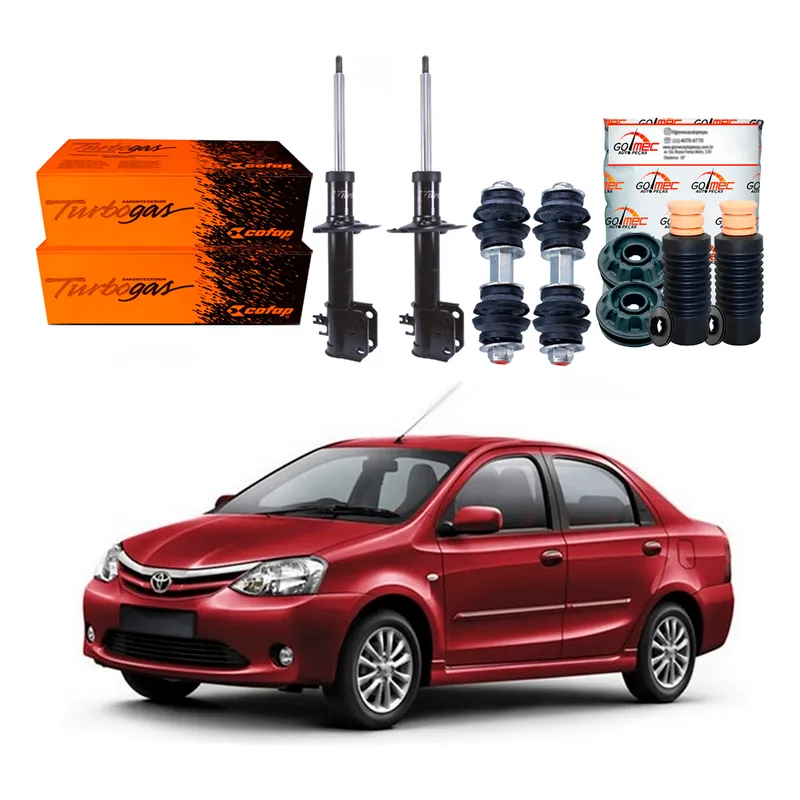 Amortecedor Dianteiro Bieleta Etios Sedan 1.5 2012 A 2016
