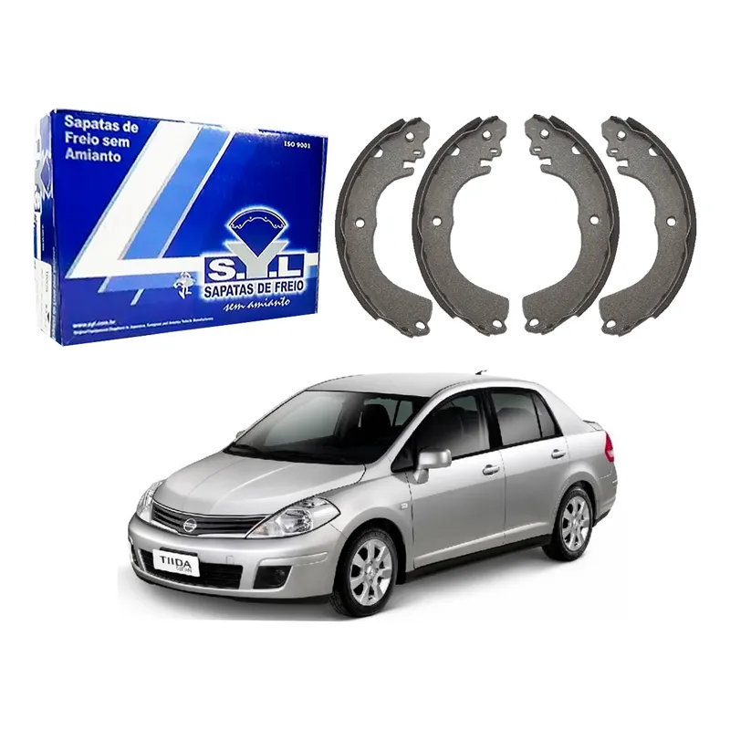 Sapata De Freio 204mm Tiida Sedan 1.8 2007 A 2008