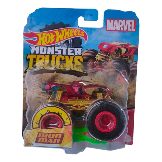 Hot Wheels Monster Trucks Marvel Iron Man Tony Stark 2020