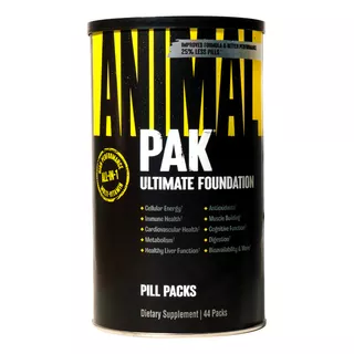 Suplemento En Comprimidos Universal Nutrition  Animal Pak Animal Training Pak Vitaminas En Lata De 43ml 44 Un