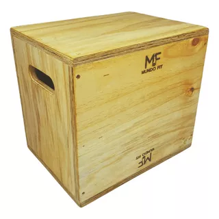 Cajón Pliométrico Mundofit 40x36 Ejercicios Crossfit Gym 