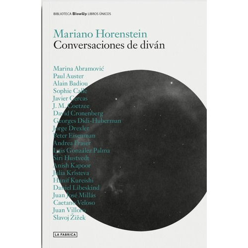 Conversaciones De Divan - Mariano Horenstein