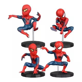Spiderman - 4 Miniaturas - Action Figure Homem Aranha 