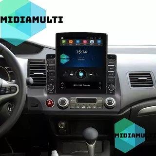 Central Multimidia Civic G8 2009  Gps Waze