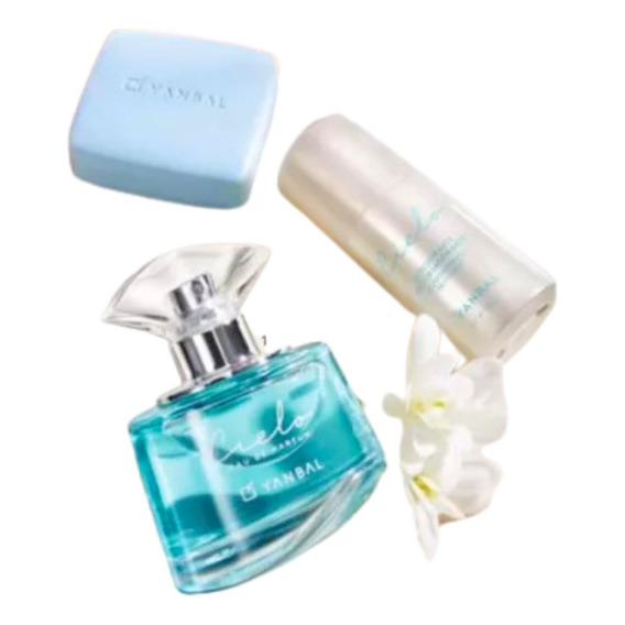 Cielo Perfume Mujer 50ml + Roll On + Jabon + Regalo Yanbal