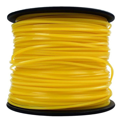 Hilo De Corte Cuadrado 3 Mm Nylon Stihl 0000 930 2619 Rollo Color Amarillo