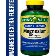  Magnesio Premium Extra Fuerza | 400 Mg | 250 Tabletas