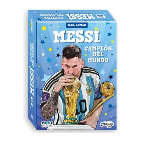 Messi Campeon Del Mundo - Para Armar - Puzzle Book
