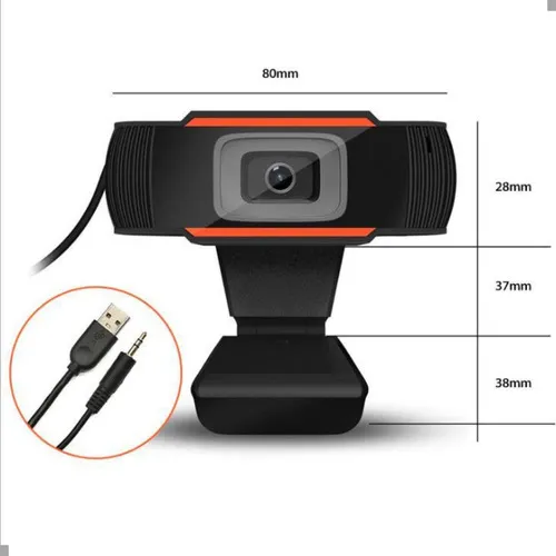 C mara web 720p Pro 360 HD 1280x720 Micr fono USB 30 fps completo