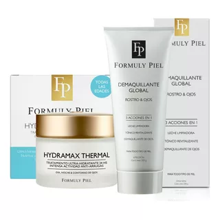 Kit Desmaquillante + Crema Hydramax Thermal Formuly Piel