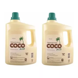 2 Jabon Detergente Coco Varela X 3 L ( - L A $16650