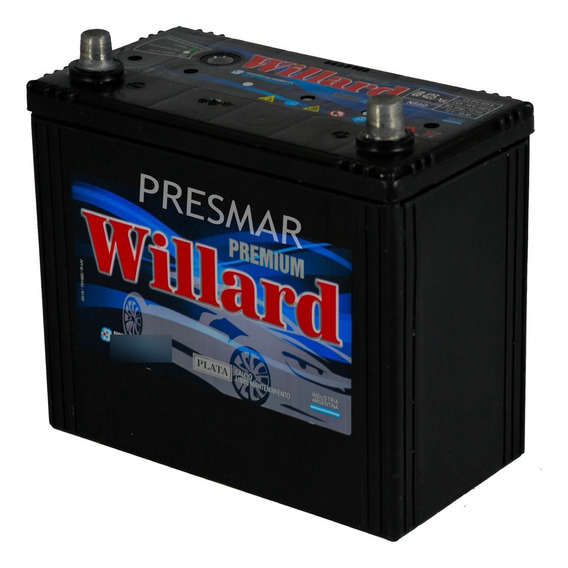 Bateria Auto Willard 12x50 Ub425 12 Volt 50 Amper