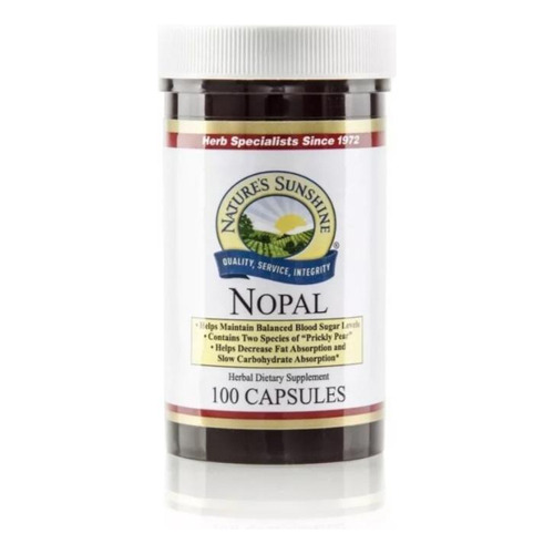 Natures Sunshine - Nopal (100 Caps)