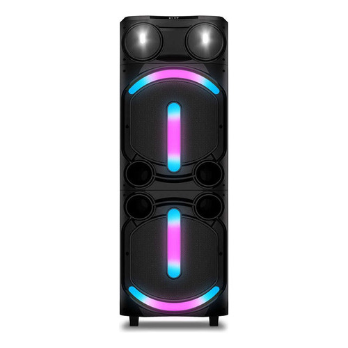 Torre De Sonido Philips Tax5708 Luces Rgb Fiesta 400w Color Negro