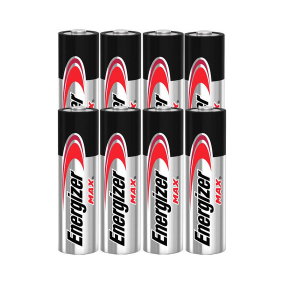 Pack De Pilas Energizer Max E92bp8 Aaa X8 Unidades