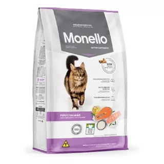 Alimento Monello Premium Especial Monello Cat Gatos Castrados Adulto En Sobre De 10kg