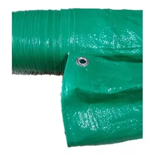 Cubre Cerco De Rafia Verde Con Ojales De 1.50 Mts X 25 Mts
