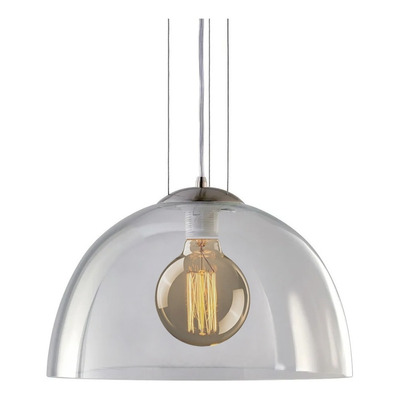 Lampara Colgante 35cm Moderna Vidrio Deco Vintage Apto Led