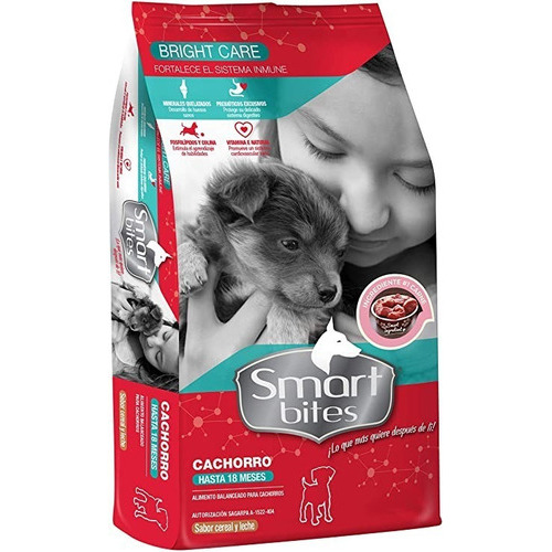 Croqueta Smart Bites Bright Care Cachorro 4kg