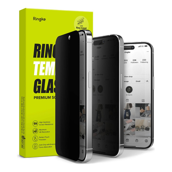 Vidrio Templado Para iPhone 15 Pro Ringke Privacy