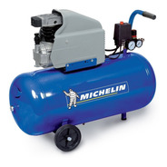 Compresor De Aire Eléctrico Portátil Michelin Mb50 Azul 220v 50hz