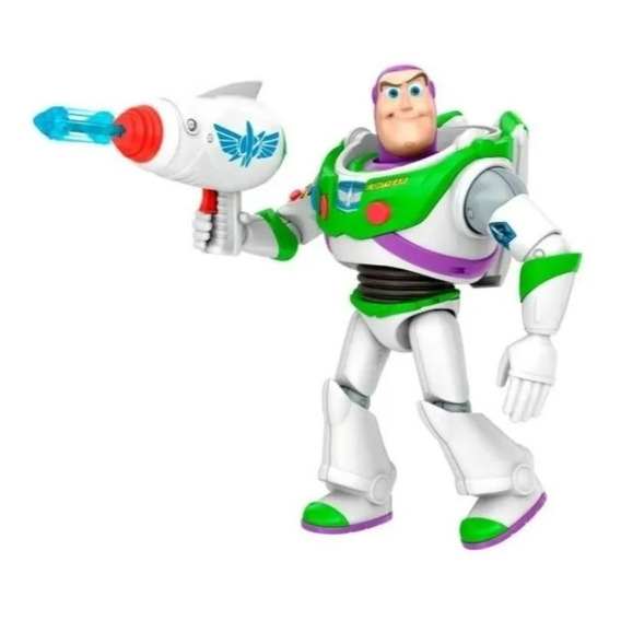 Buzz Lightyear 30 Cm Lanzador De Dardos Toy Story Mattel