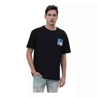 Logeqi® Hombres Camiseta Con Estampado De Ángel Y Gráfico