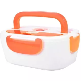 Loncheras Infantiles Lunch Box Electrica Calentador Termica! Color Naranja