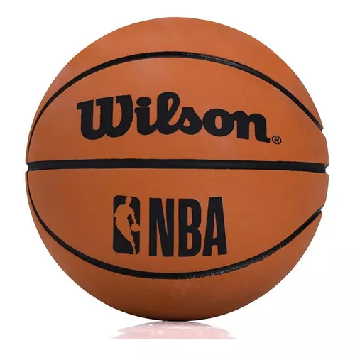 Mini Bola de Basquete Wilson nba Dribbler - Marrom em Promoção na