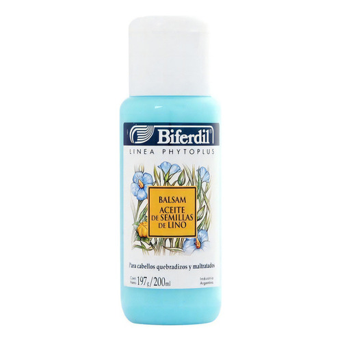 Balsamo Biferdil Aceite Semillas Lino Pelo Quebradizo 200 Ml