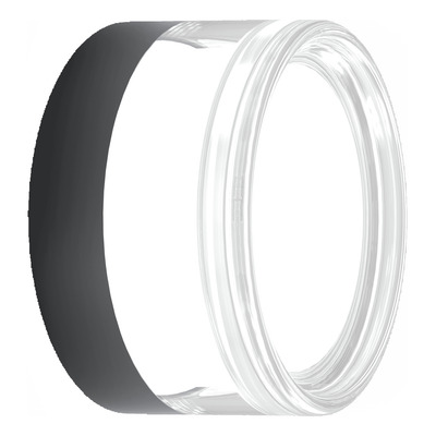 Aplique Exterior Pared Led West R Negro Cct 10w Diseño Lk Negro