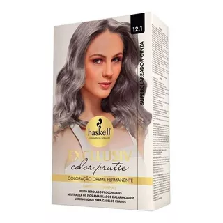 Kit Exclusiv Color Pratic 12.1 Super Clareador Cinza Haskell