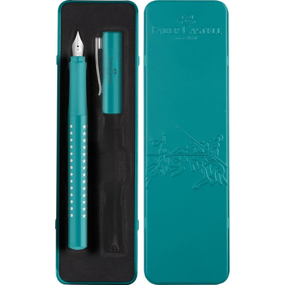 Pluma Faber Castell Sparkle Punta Media Caja Regalo