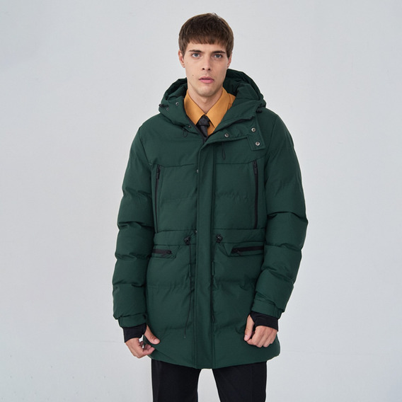 Campera Puffer Thor Green