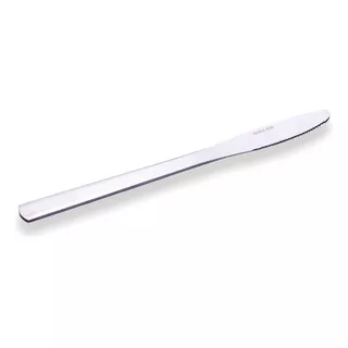 Cuchillo De Mesa Vianca 12 Pz. Acero Inox. Colección Lisa Color Pulido Espejo