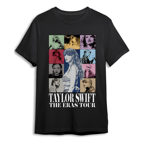 Polera Estampada Taylor Swift - The Eras Tour 1 - Dtf