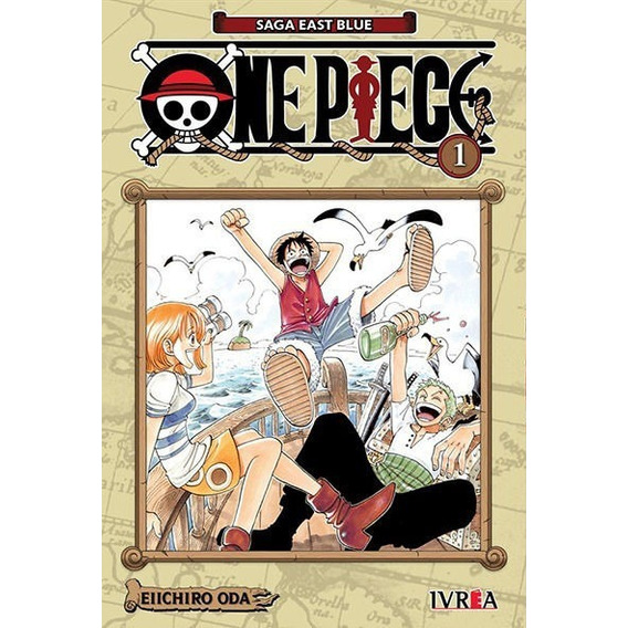 Manga, One Piece N° 1 / Eiichiro Oda / Editorial Ivrea