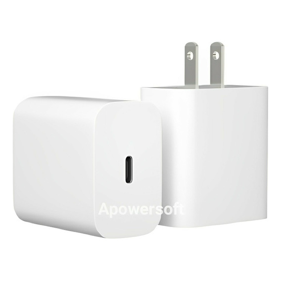 Cubo Cabezote Cargador Para iPhone 20w Carga Rápida