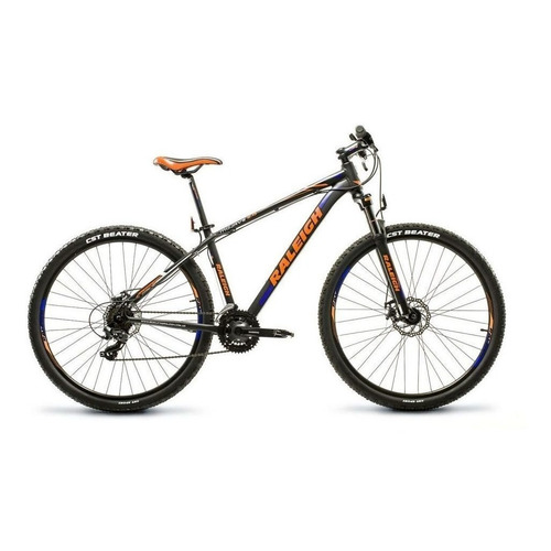 Bicicleta Mtb Raleigh Mojave 2.0 29er 21vel Disco Mecanico Color Negro/Azul/Naranja Tamaño del cuadro 19