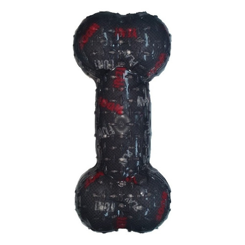 Juguete Hueso Mordible Con Sonido Para Perros Trixie 17 Cm Color Negro