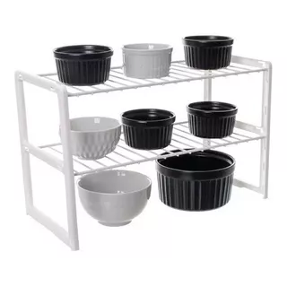 Rack Organizador P/ Objetos Mantimento Alimentos Lata Grande