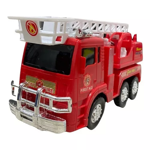 Caminhão Brinquedo de BOMBEIROS Plástico FIREFIGHTER infantil