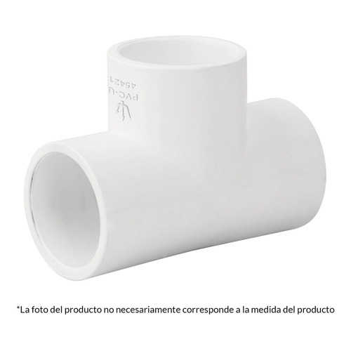 Tee Sencilla Pvc 1-1/4' 45532 4 Pz