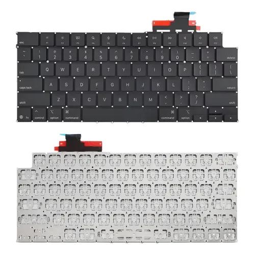 Black For Macbook Air M4 13 Inch A3240 Us Keyboard | MercadoLivre