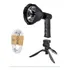 Foco Faro Tipo Mulita 10 Watts Recargable Camping Con Trípode Plegable Alta Calidad Everest