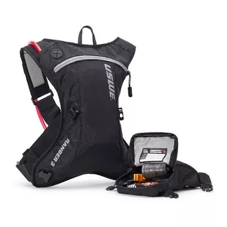 Mochila Hidratacion Bici/moto Uswe Ranger 3 Carbon Black