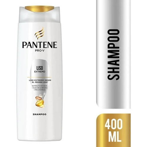  Shampoo Pantene Liso Extremo Pro-vitaminas 400 Ml