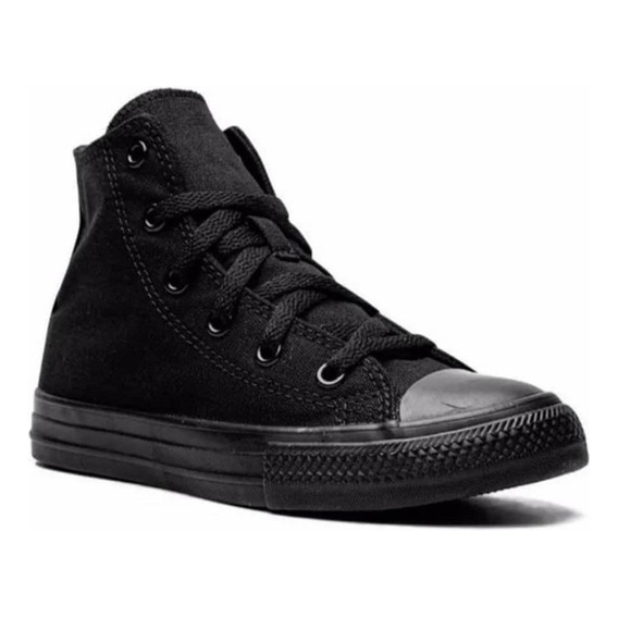 Bota Deportiva Unisex Zapatilla Negra Tenis Original 