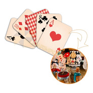 50 Mini Naipes Cartas Poker Alicia 18 Años Casino